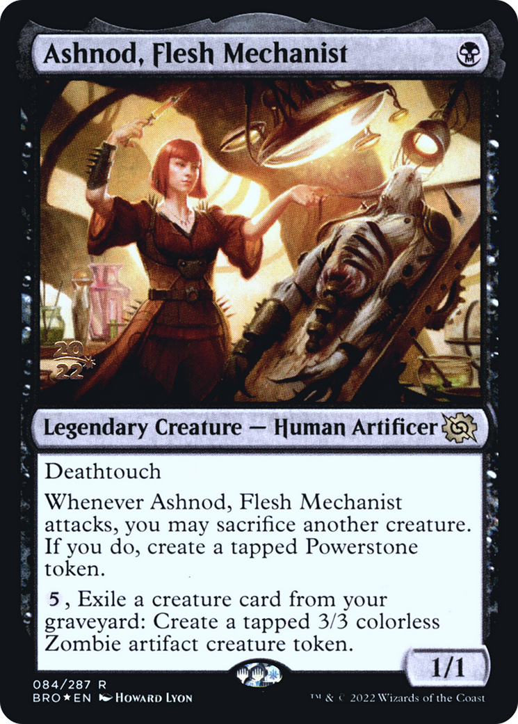Ashnod, Flesh Mechanist [The Brothers' War Prerelease Promos] - Trinity Hobby