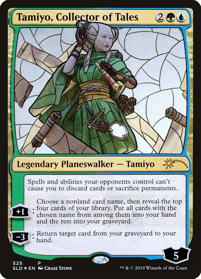 Tamiyo, Collector of Tales (Stained Glass) [Secret Lair Drop Promos] - Trinity Hobby
