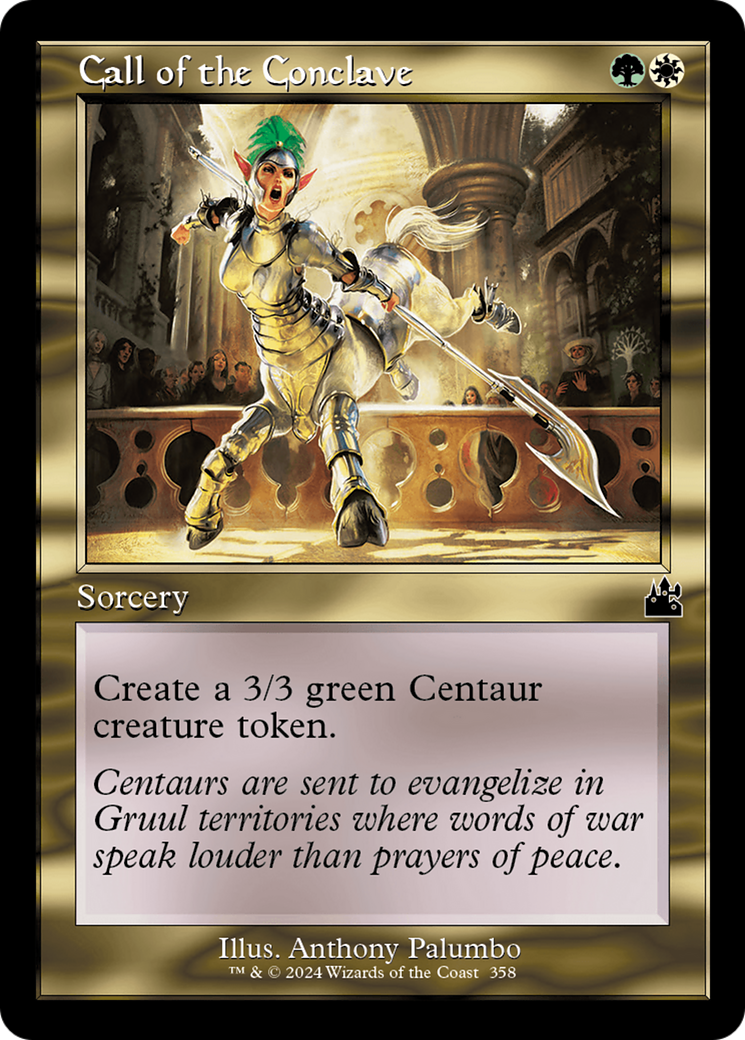 Call of the Conclave (Retro Frame) [Ravnica Remastered] - Trinity Hobby