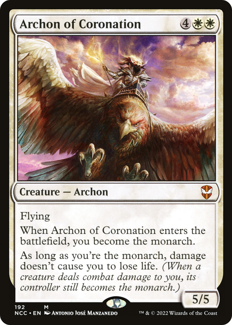 Archon of Coronation [Streets of New Capenna Commander] - Trinity Hobby