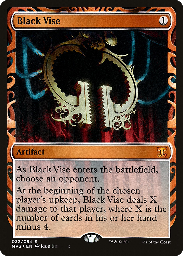 Black Vise [Kaladesh Inventions] - Trinity Hobby