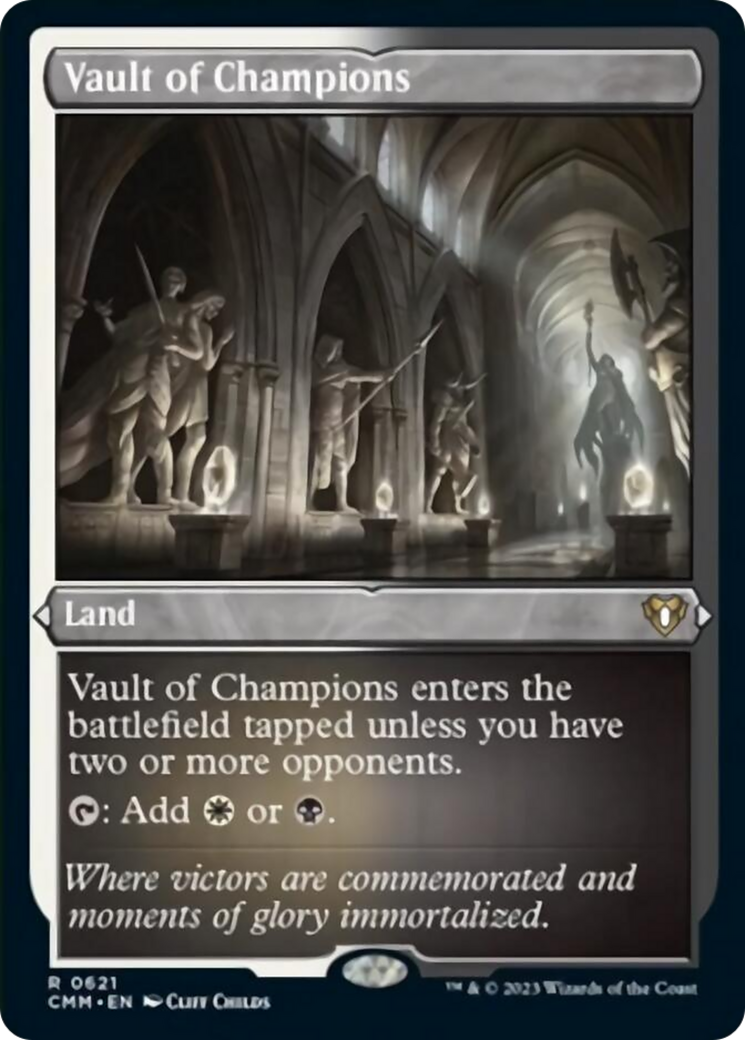 Vault of Champions (Foil Etched) [Commander Masters] - Trinity Hobby