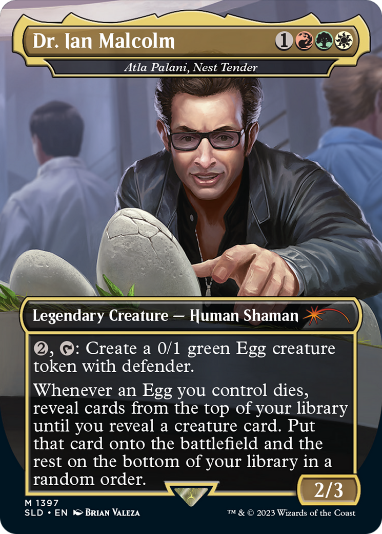 Dr. Ian Malcolm - Atla Palani, Nest Tender [Secret Lair Drop Series] - Trinity Hobby