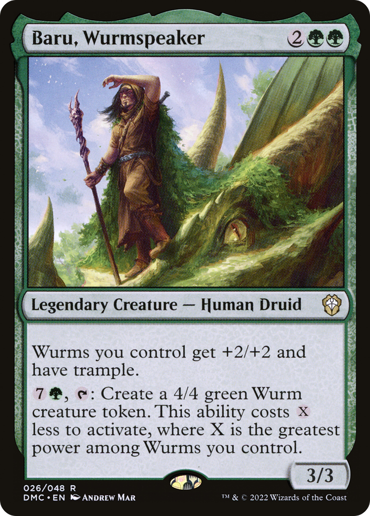 Baru, Wurmspeaker [Dominaria United Commander] - Trinity Hobby