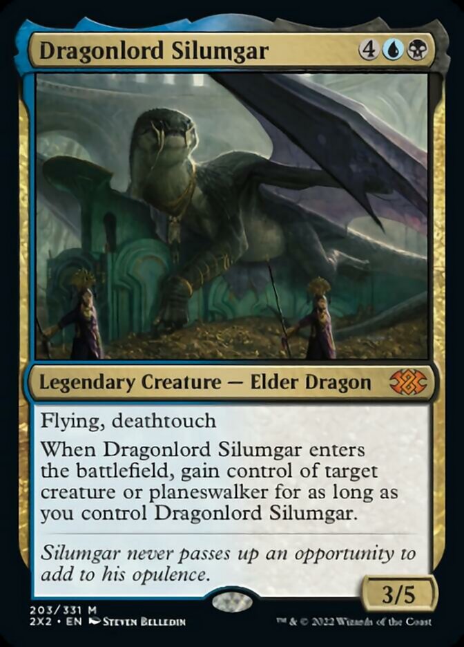Dragonlord Silumgar [Double Masters 2022] - Trinity Hobby