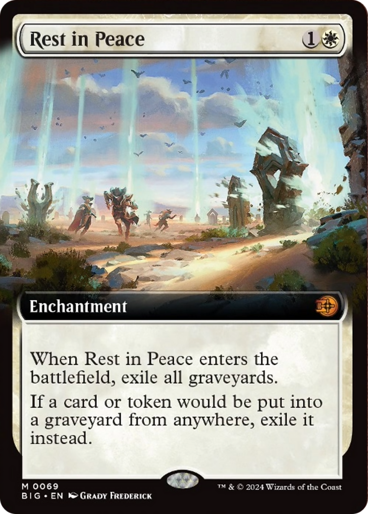 Rest in Peace (Extended Art) [Outlaws of Thunder Junction: The Big Score] - Trinity Hobby