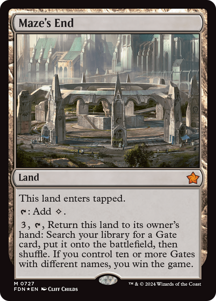 Maze's End [Foundations] - Trinity Hobby