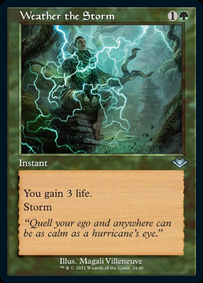 Weather the Storm (Retro Foil Etched) [Modern Horizons] - Trinity Hobby