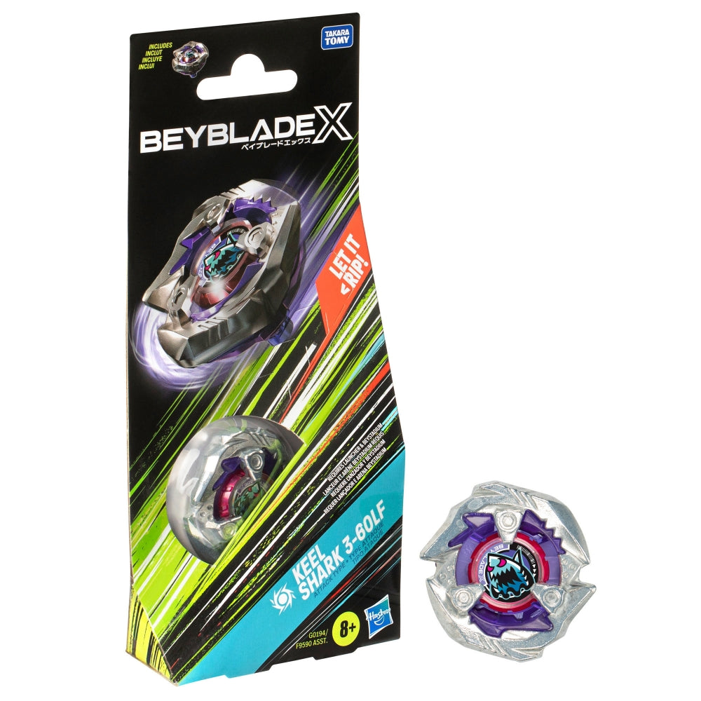 Beyblade X Booster Keel Shark 3-60LF - Trinity Hobby