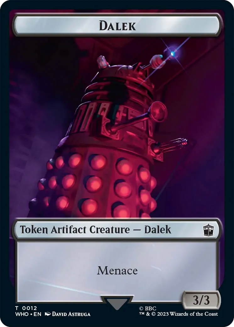 Dalek Token [Doctor Who Tokens] - Trinity Hobby
