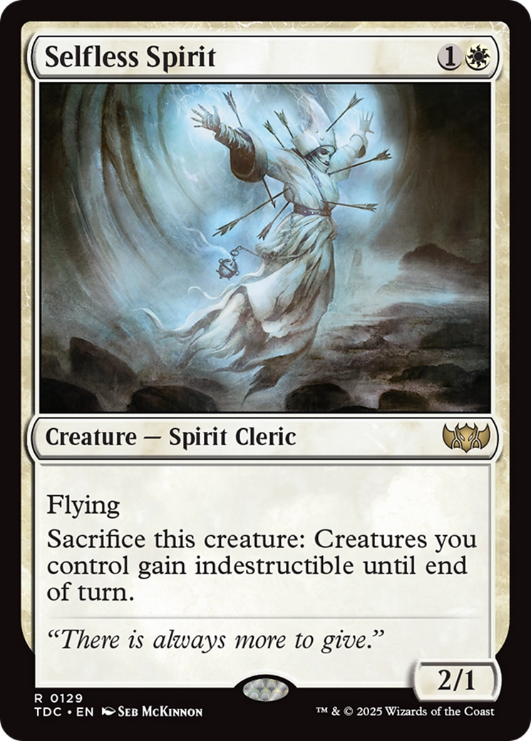 Selfless Spirit [Tarkir: Dragonstorm Commander] - Trinity Hobby