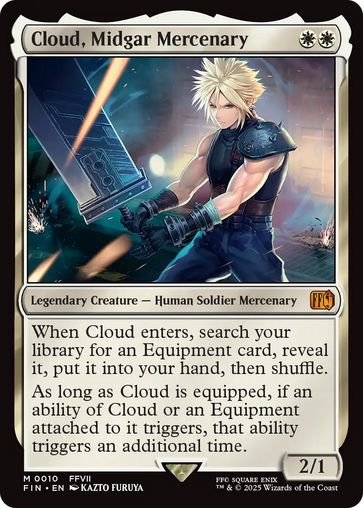 Cloud, Midgar Mercenary  (FIN-010) - [FINAL FANTASY] - Trinity Hobby