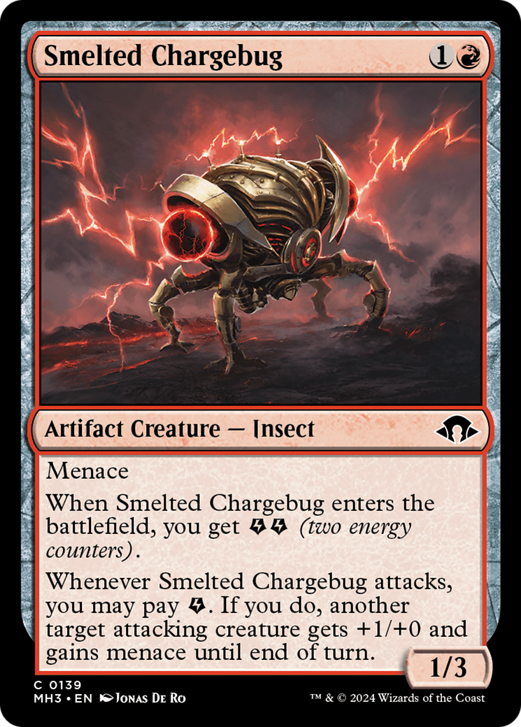 Smelted Chargebug [Modern Horizons 3] - Trinity Hobby