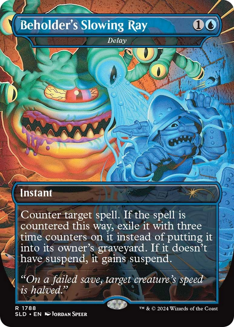 Beholder's Slowing Ray - Delay [Secret Lair Drop Series] - Trinity Hobby