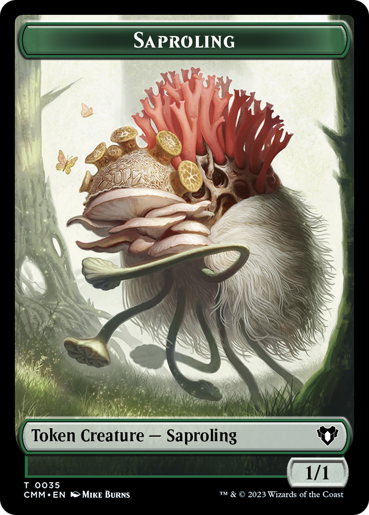 Saproling Token [Commander Masters Tokens] - Trinity Hobby