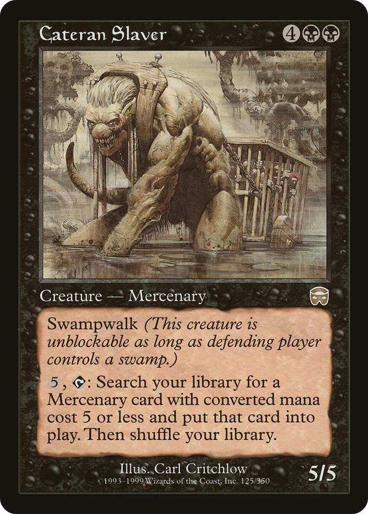 Cateran Slaver [Mercadian Masques] - Trinity Hobby
