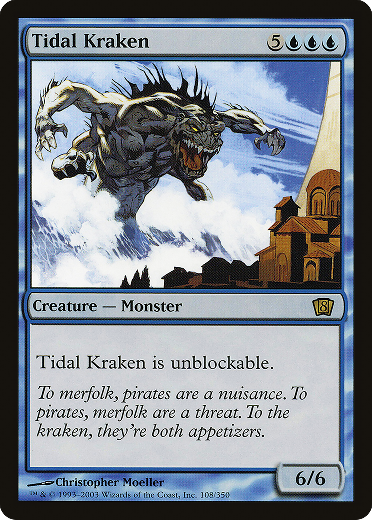 Tidal Kraken [Eighth Edition] - Trinity Hobby