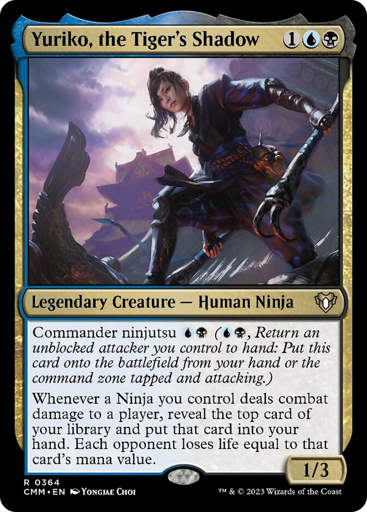 Yuriko, the Tiger's Shadow [Commander Masters] - Trinity Hobby