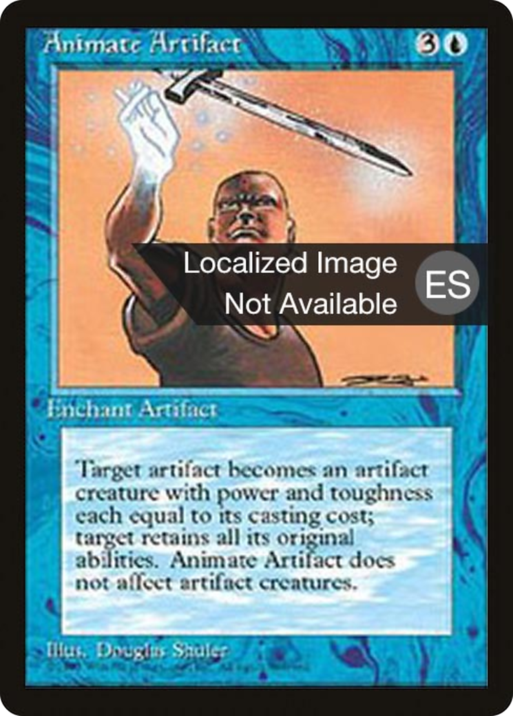 Animate Artifact [Fourth Edition (Foreign Black Border)] - Trinity Hobby