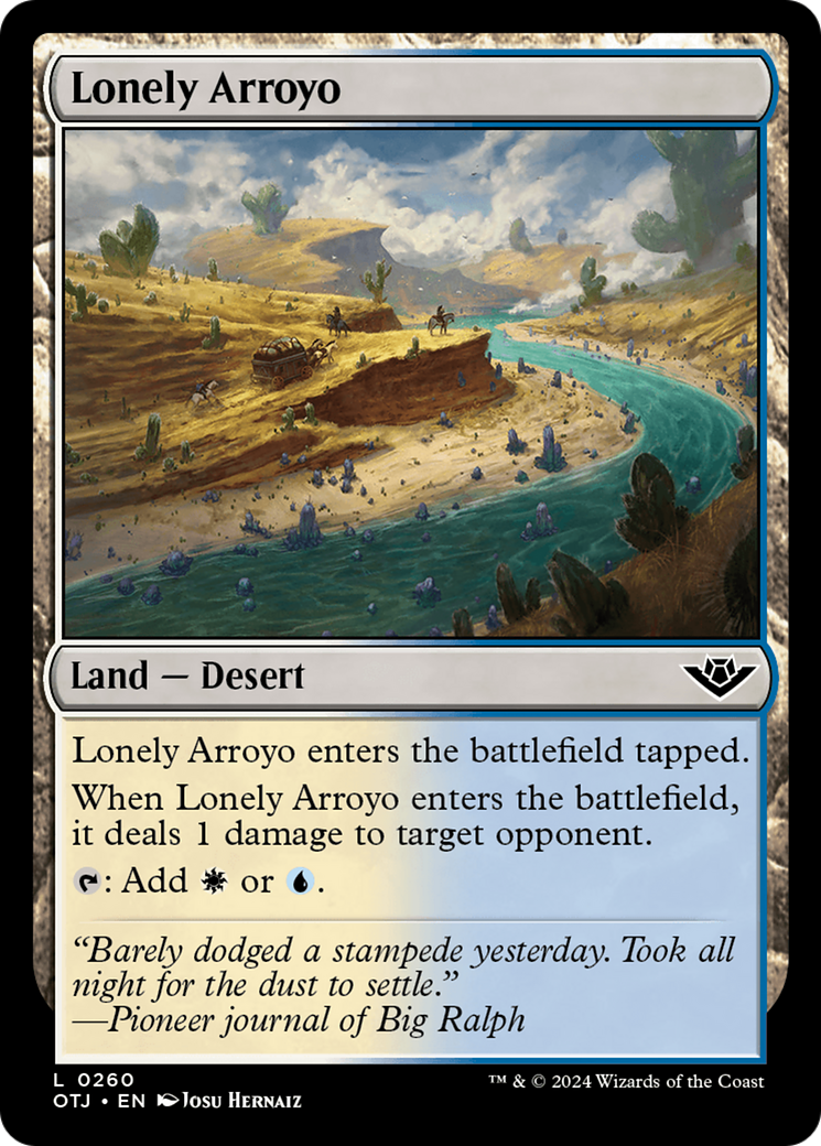 Lonely Arroyo [Outlaws of Thunder Junction] - Trinity Hobby