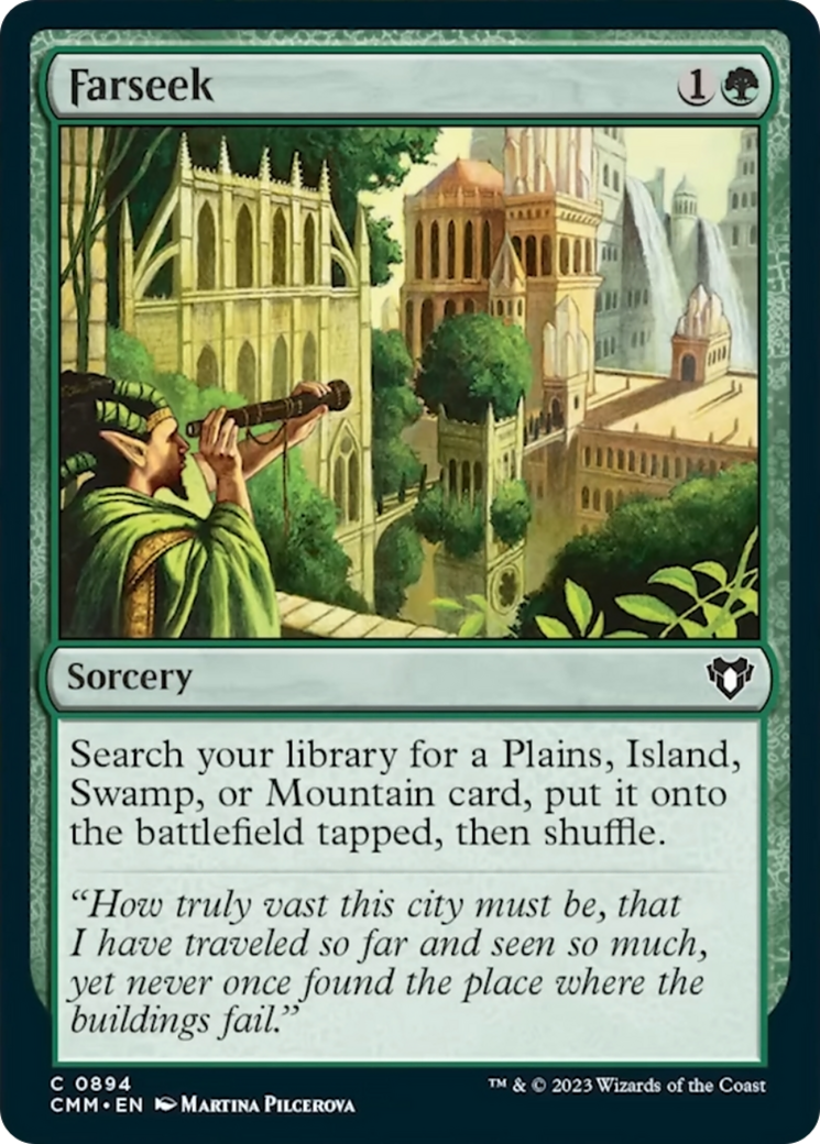 Farseek [Commander Masters] - Trinity Hobby