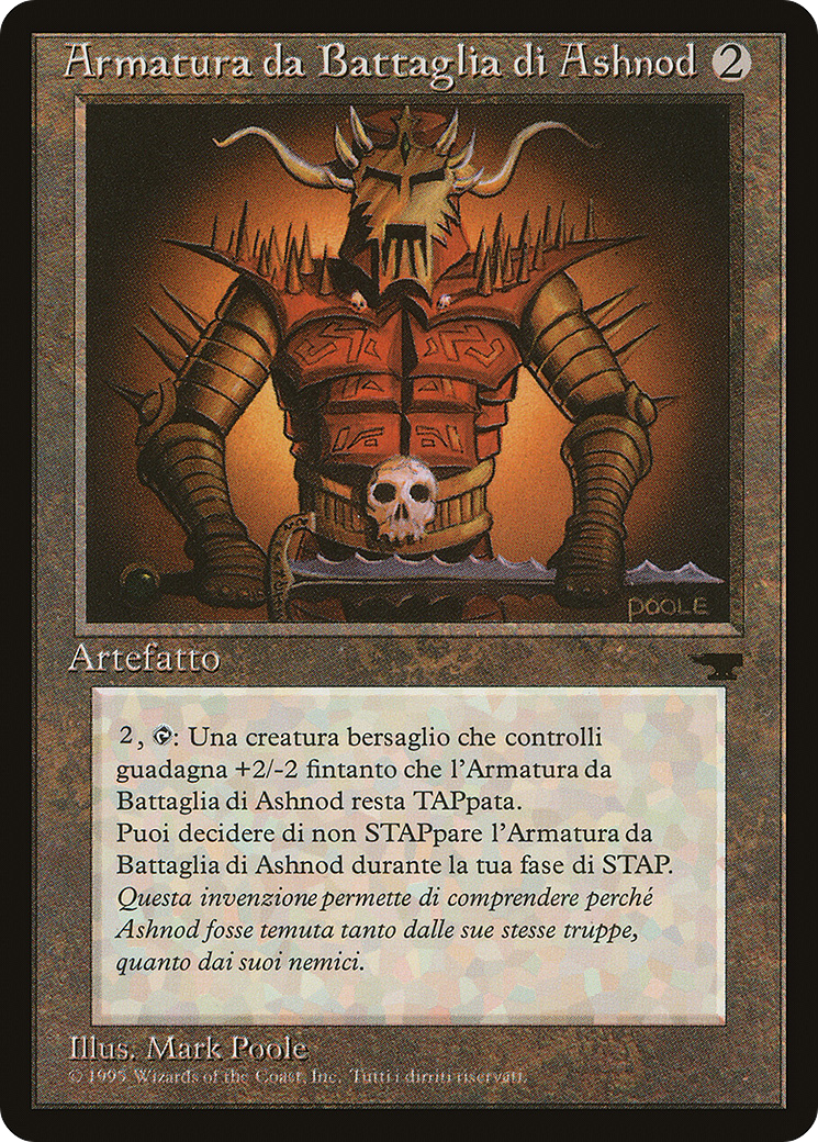 Ashnod's Battle Gear (Italian) - "Armatura da Battaglia di Ashnod" [Rinascimento] - Trinity Hobby