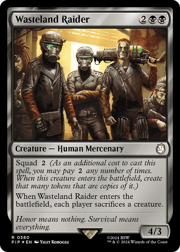 Wasteland Raider (Surge Foil) [Fallout] - Trinity Hobby