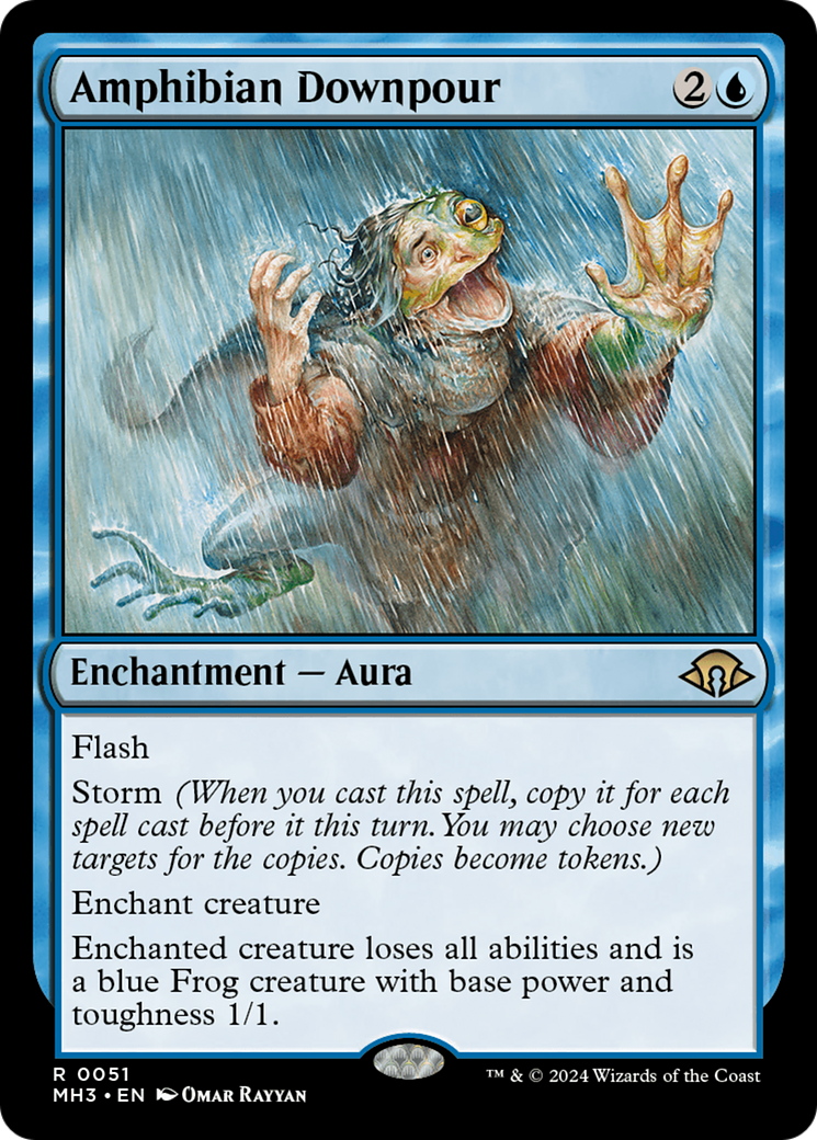 Amphibian Downpour [Modern Horizons 3] - Trinity Hobby