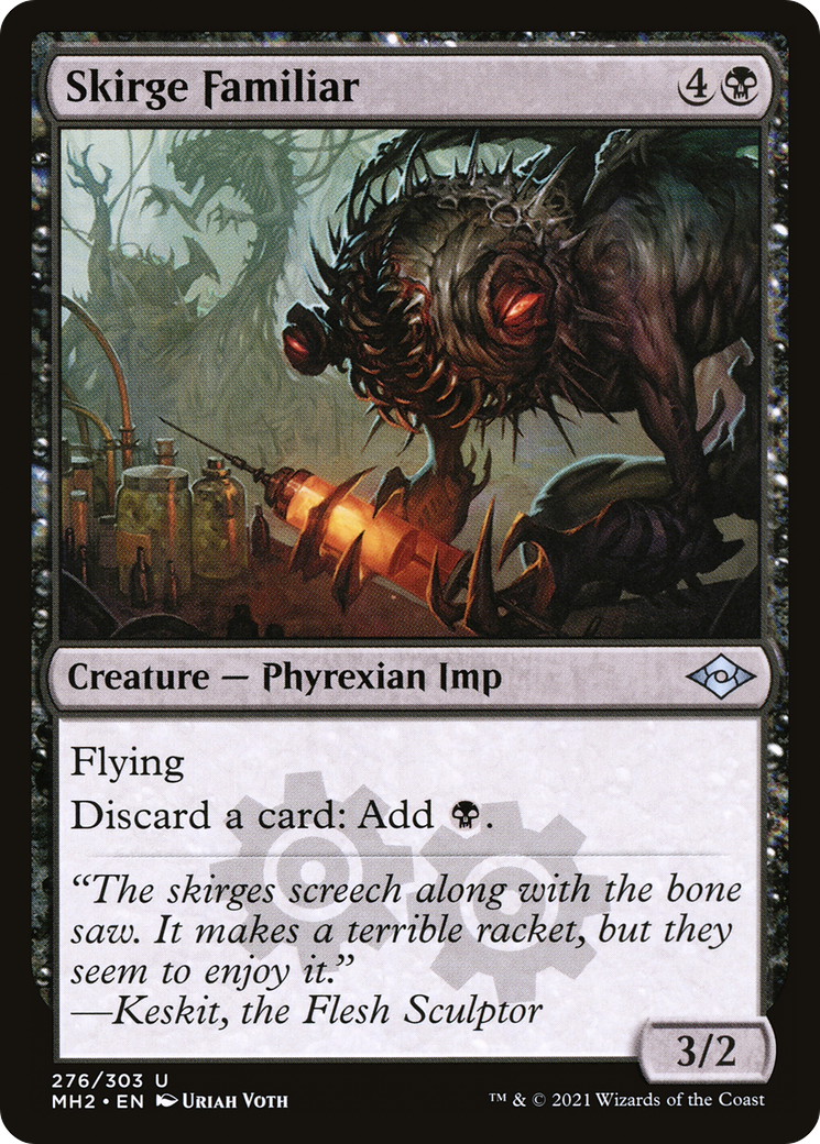 Skirge Familiar [Etched Foil]  (MH2-276) - [Modern Horizons 2] - Trinity Hobby