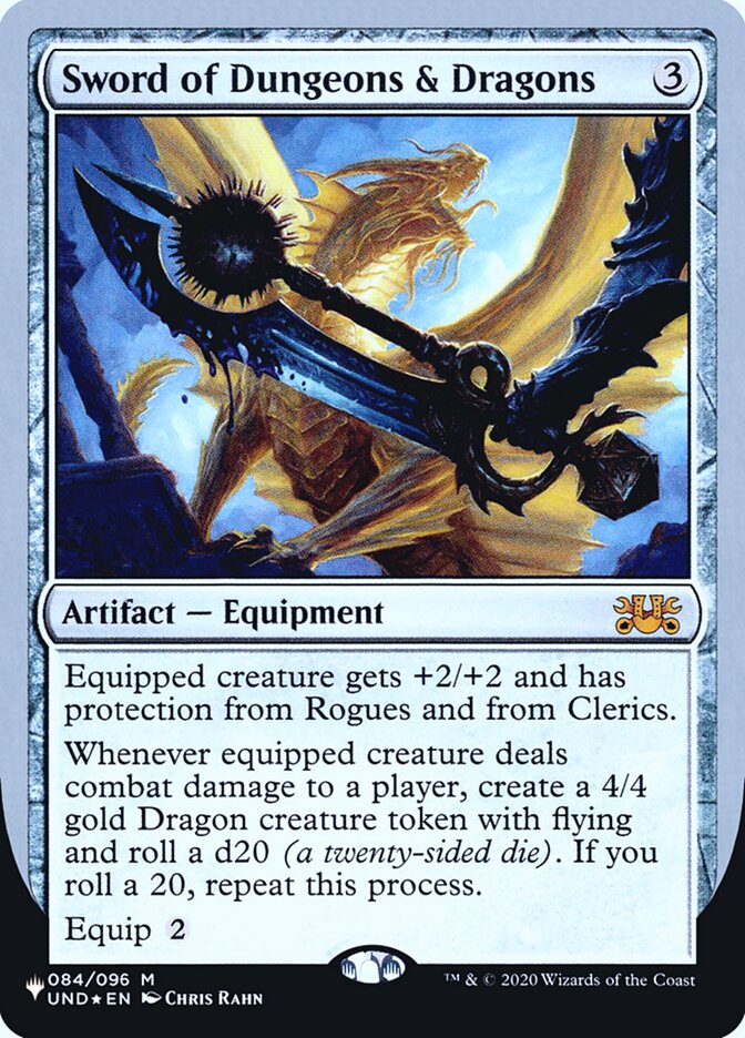 Sword of Dungeons & Dragons (Unfinity Foil Edition) [The List] - Trinity Hobby