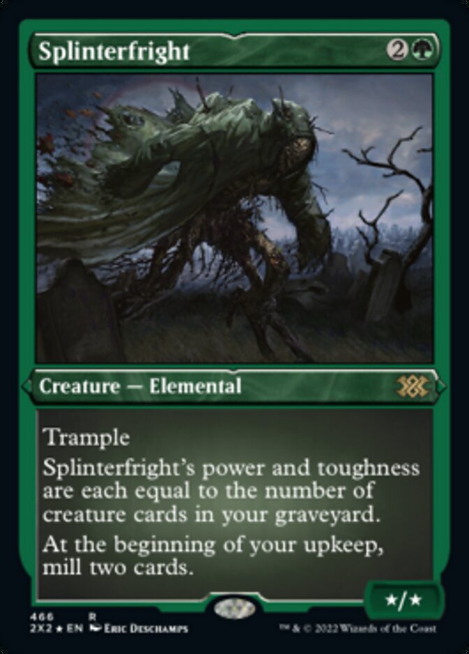 Splinterfright (Foil Etched) [Double Masters 2022] - Trinity Hobby