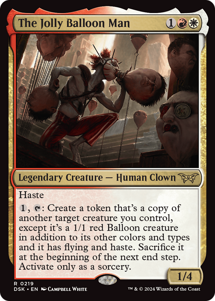 The Jolly Balloon Man [Duskmourn: House of Horror] - Trinity Hobby