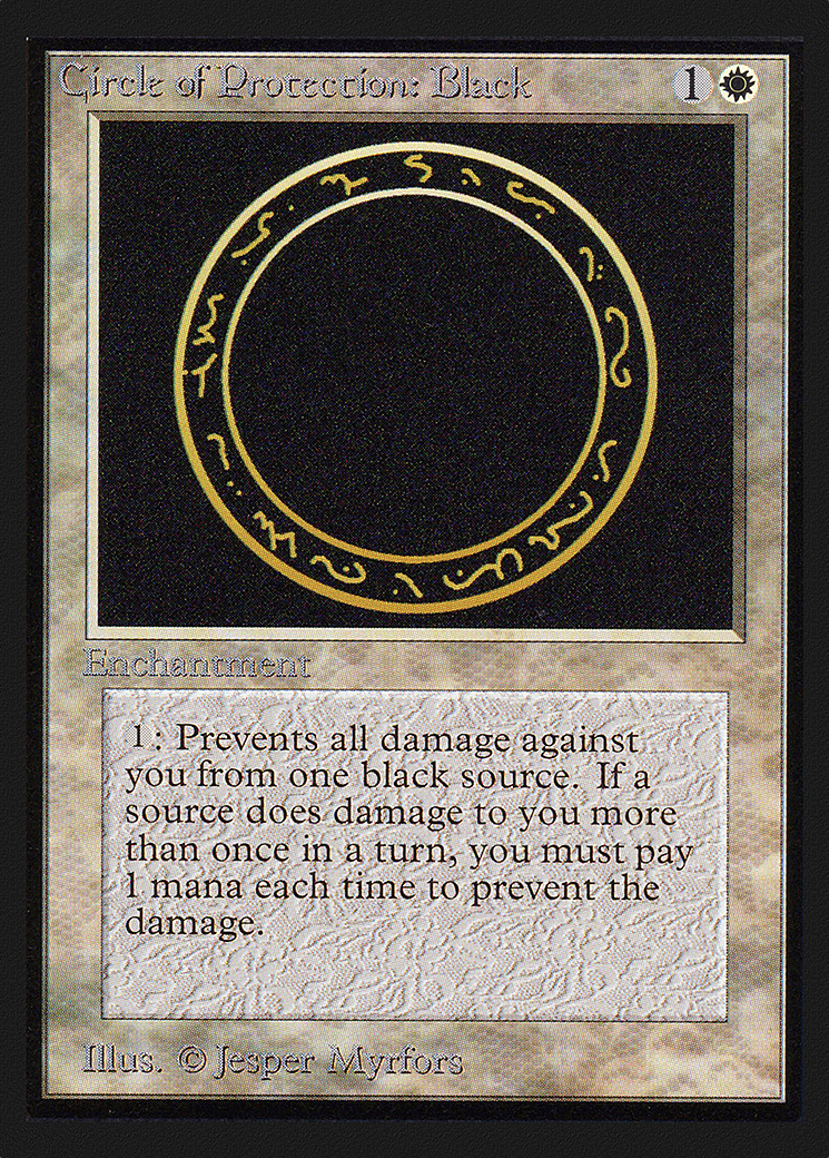 Circle of Protection: Black [Collectors' Edition] - Trinity Hobby