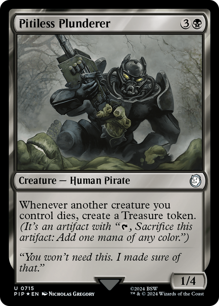 Pitiless Plunderer (Surge Foil) [Fallout] - Trinity Hobby