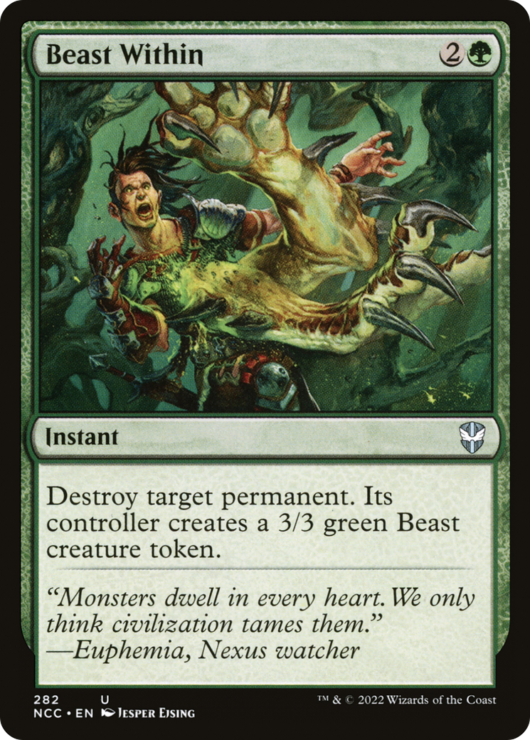 Beast Within [Streets of New Capenna Commander] - Trinity Hobby