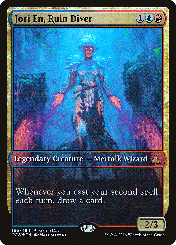 Jori En, Ruin Diver (Game Day) (Extended Art) [Serment des promotions Gatewatch] 