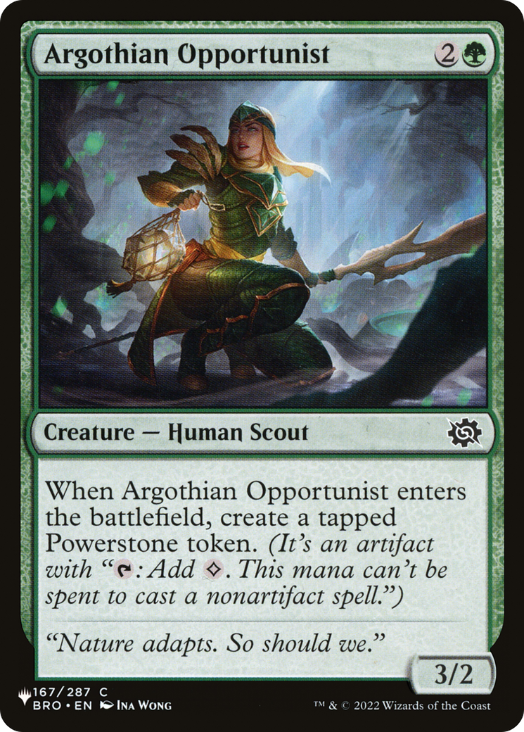 Argothian Opportunist [The List] - Trinity Hobby