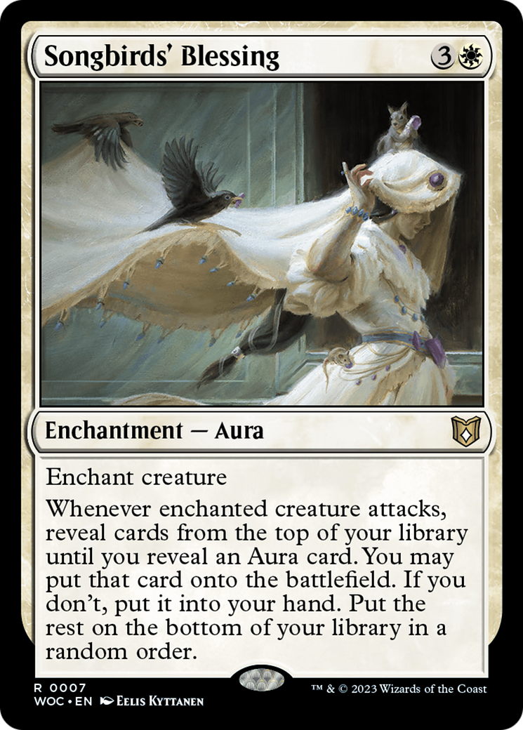 Songbirds' Blessing [Wilds of Eldraine Commander] - Trinity Hobby