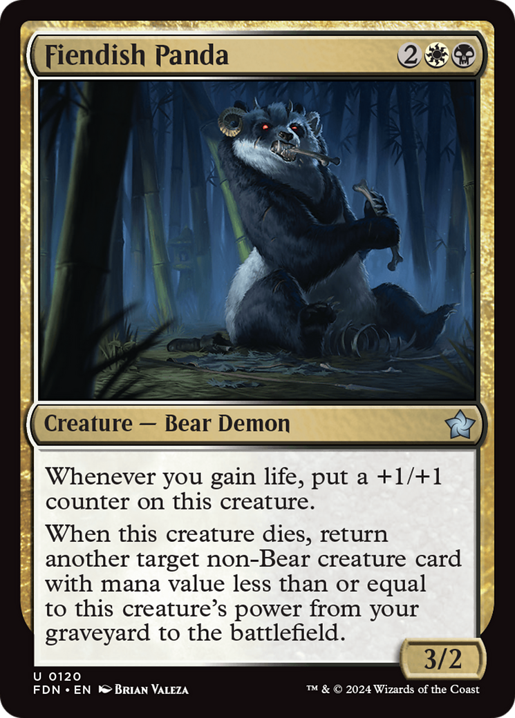 Fiendish Panda [Foundations] - Trinity Hobby