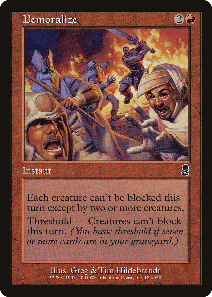 Demoralize [Odyssey] - Trinity Hobby
