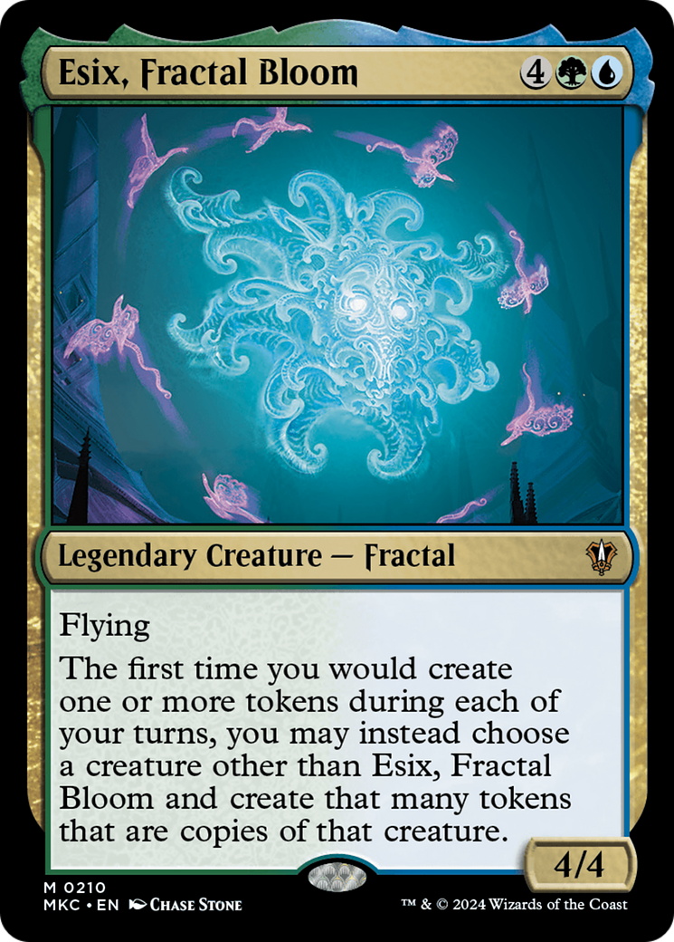 Esix, Fractal Bloom [Murders at Karlov Manor Commander] - Trinity Hobby