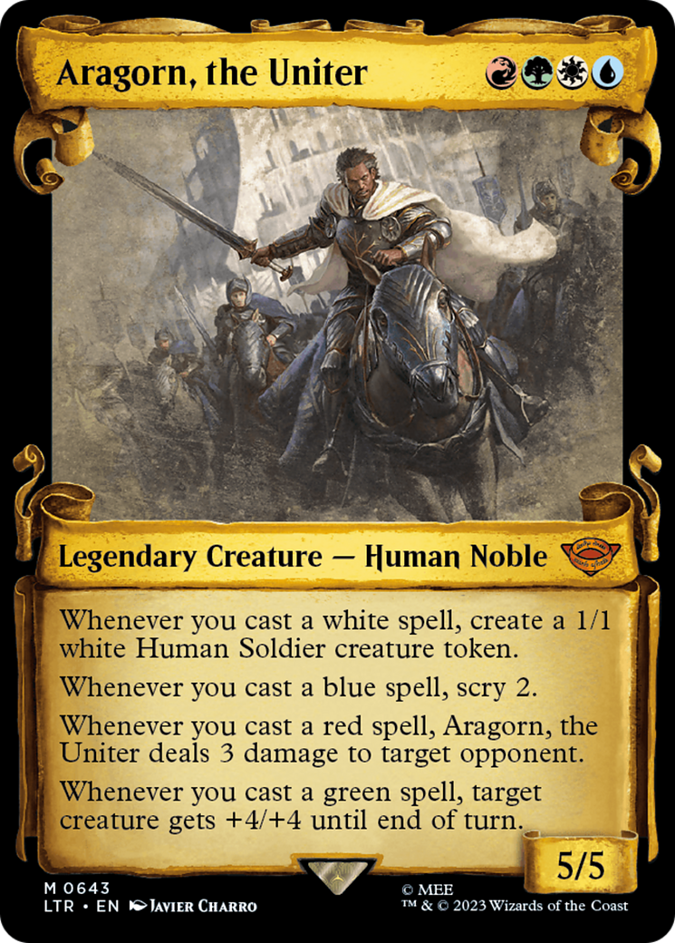 Aragorn, the Uniter [The Lord of the Rings: Tales of Middle-Earth Showcase Scrolls] - Trinity Hobby