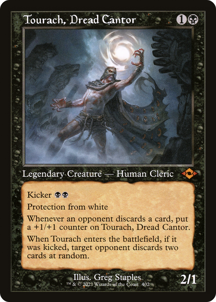 Tourach, Dread Cantor [Etched Foil]  (MH2-402) - [Modern Horizons 2] - Trinity Hobby