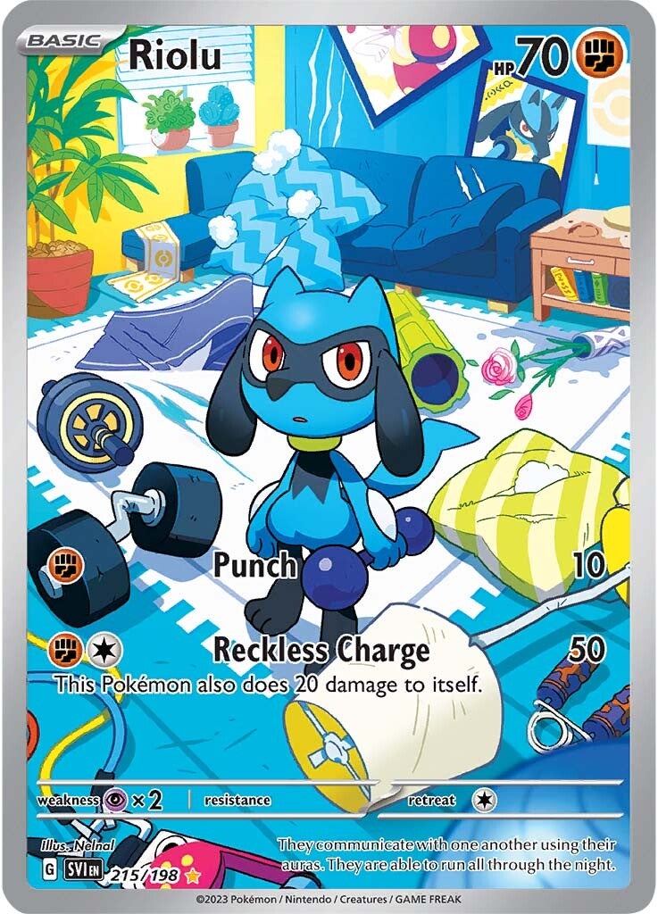 Riolu (215/198) [Scarlet & Violet: Base Set] - Trinity Hobby
