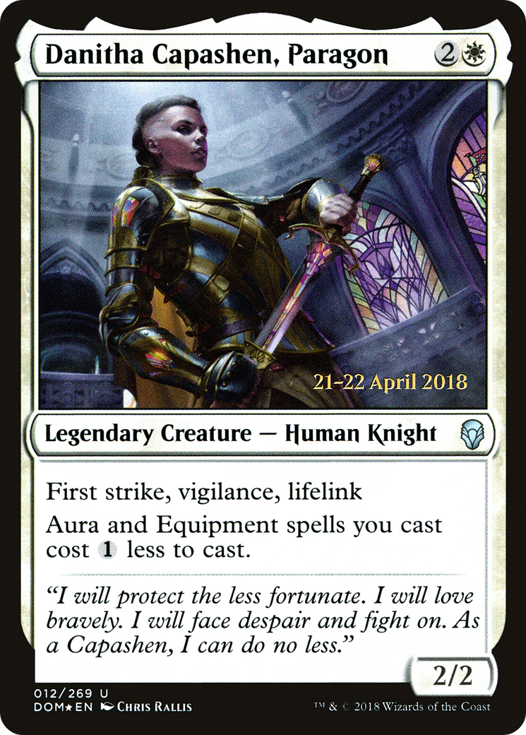 Danitha Capashen, Paragon [Dominaria Prerelease Promos] - Trinity Hobby