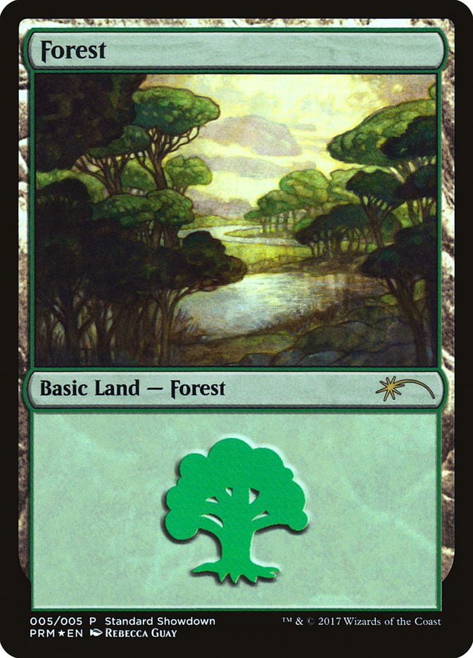 Forest (Rebecca Guay) [Standard Showdown Promos] - Trinity Hobby