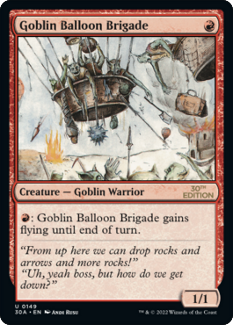 Brigade de ballons gobelins [édition 30e anniversaire] 