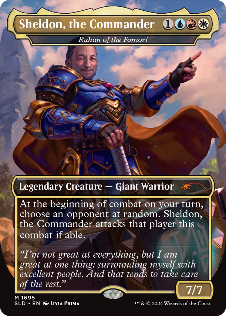 Ruhan of the Fomori - Sheldon, the Commander [Secret Lair: Sheldon's Spellbook] - Trinity Hobby