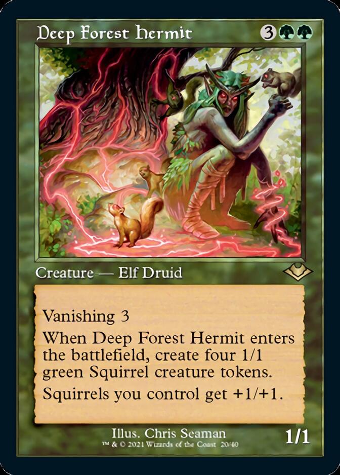 Deep Forest Hermit (Retro Foil Etched) [Modern Horizons] - Trinity Hobby