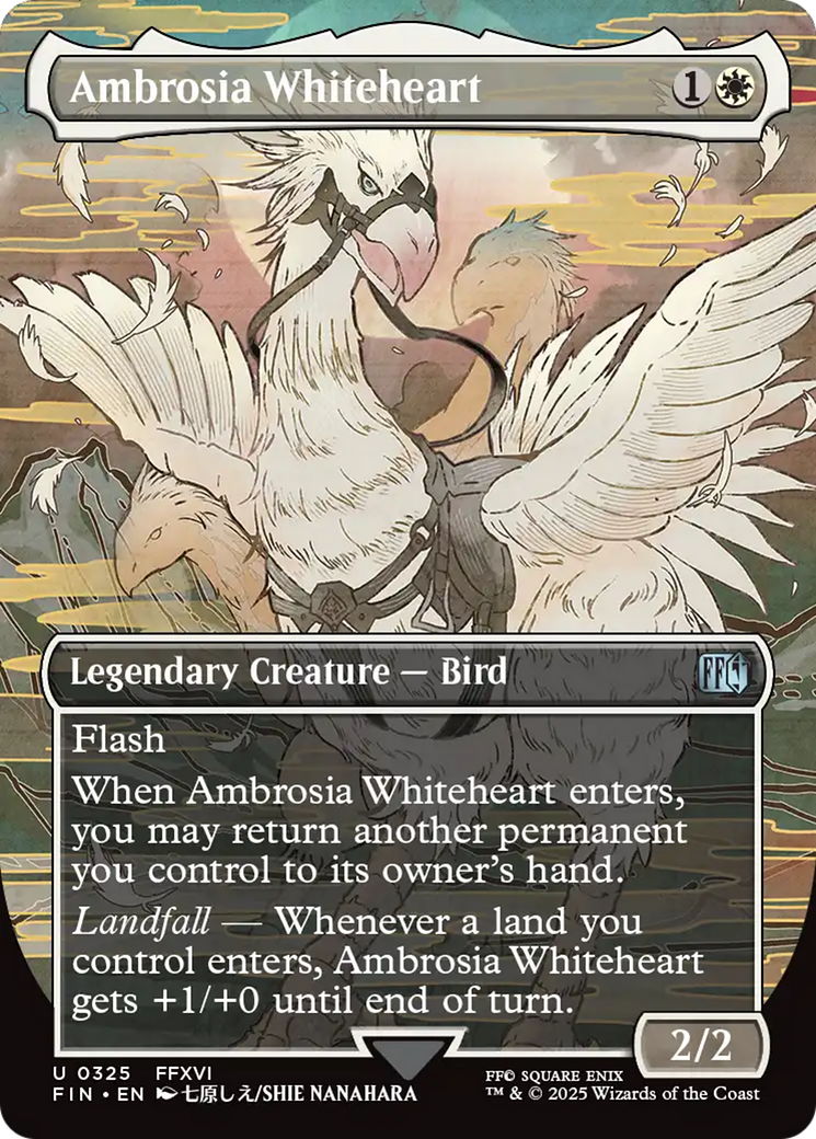 Ambrosia Whiteheart (Borderless)  (FIN-325) - [FINAL FANTASY] (Borderless) - Trinity Hobby